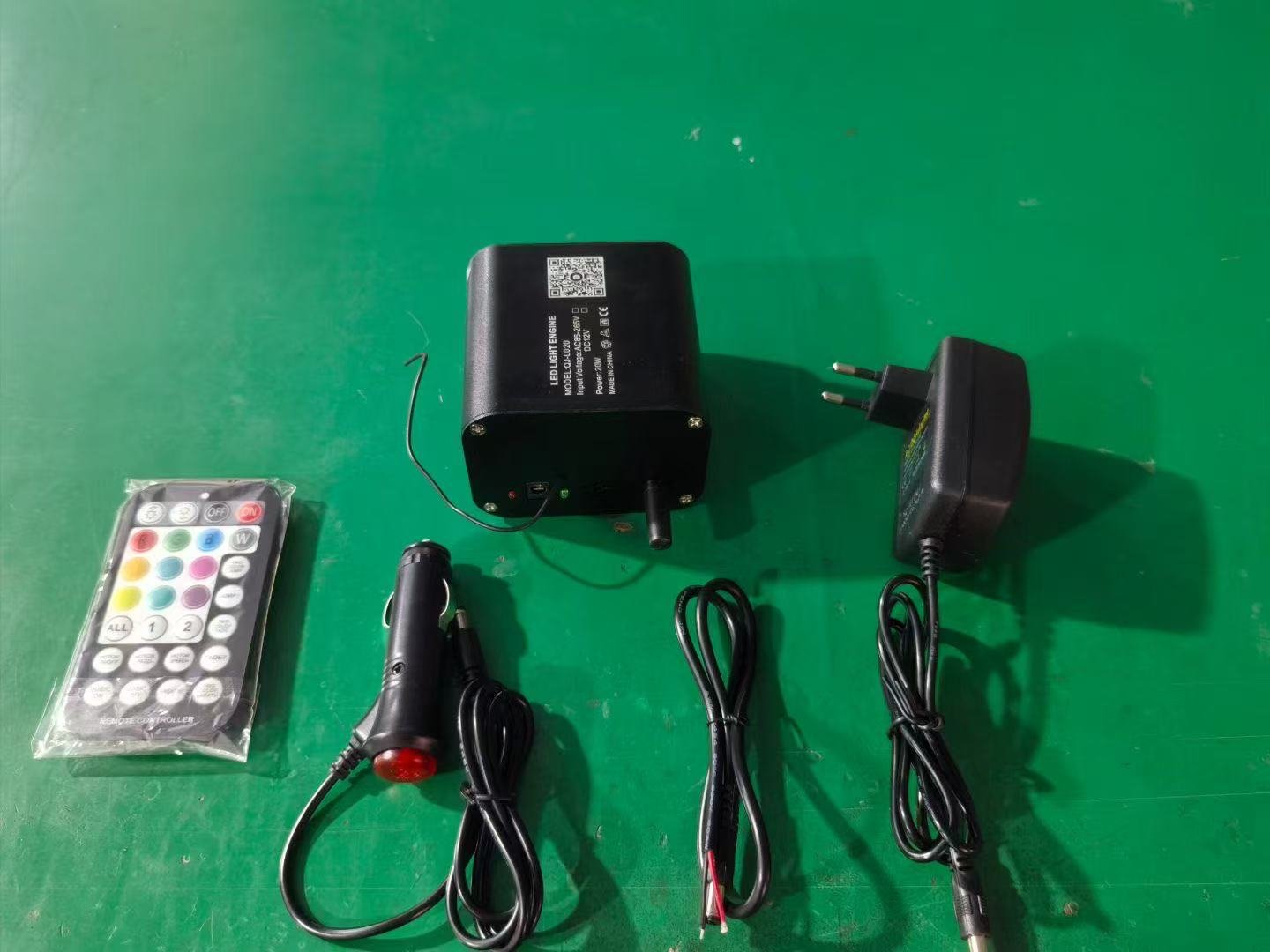 universal 20w daul colors car led interior light with app controlled