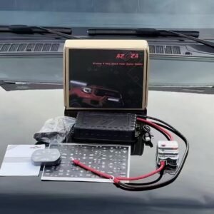 8 gang on off switch panel 12v auto circuit control box relay system wireless remote high power for universal car truck offroad
